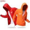 New men's zipper hooded sweatshirt, corporate employee group uniform, work jacket, loop sweatshirt, custom printed Item Picture